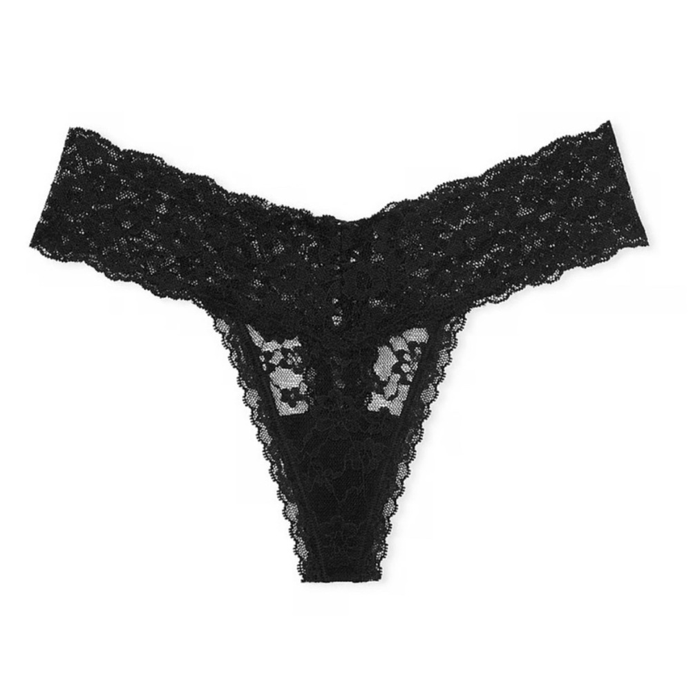VS Lacie Lace Up Thong Panty